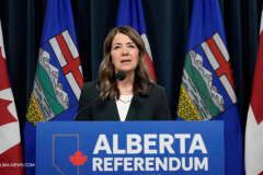 Alberta Votes on Whether to Begin the Legal Process Toward a Separation Referendum, With 1.35 Million Advance Ballots Cast and Polls Showing 69 Percent for Staying in Canada