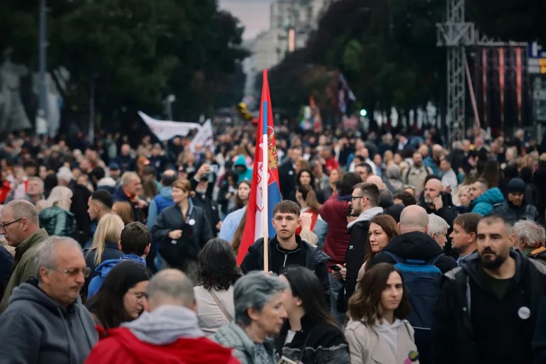 Serbia’s Vučić Concedes as Student List Wins Historic Election