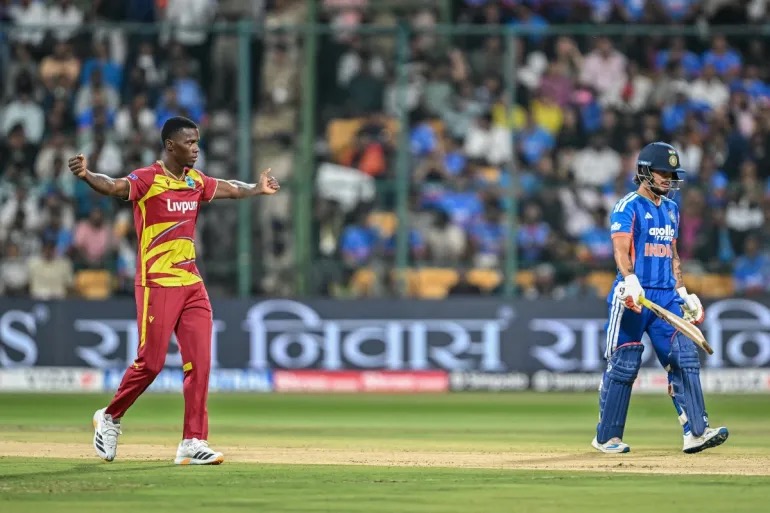 India and West Indies Level 2-2 in T20Is After Bengaluru Washout